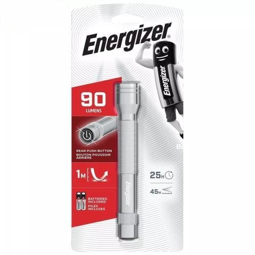 Energizer LED Metal Pocket Torch (90 Lumens)