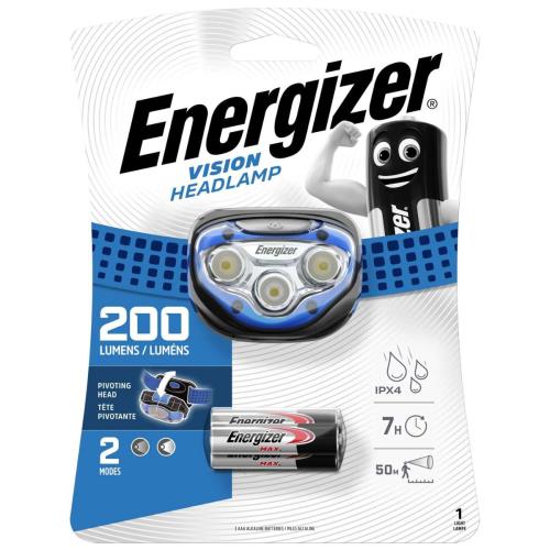 Energizer Vision Headlight Torch (200 Lumens)